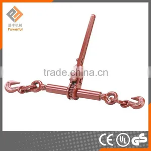 US Standard Ratchet Type Load Binder With Chain thumbnail-2