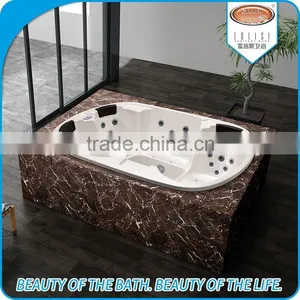 6 Person Double Whirlpool Massage Bathtubs Hot Tub thumbnail-1