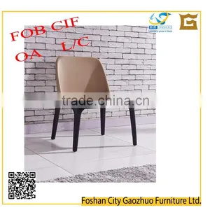 2016 Newest Dinning Chair With PU Upholstered Back and Seat Without Arms DCW9012# thumbnail-1