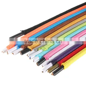 Edison Lamp Colorful Braided Wire 2/3 Core 0.75mm Fabric Wire thumbnail-2