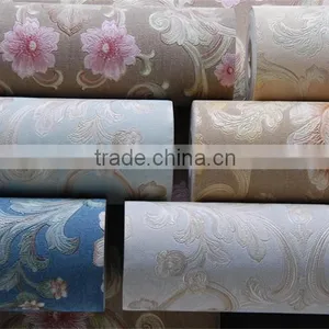 Best Selling Interior Decoration Korean Wallpaper With Big Flower thumbnail-2