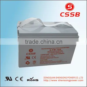 12V100Ah Sealed Gel Lead Acid Batteries thumbnail-1