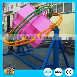 New Amusement Ride Portable Exercise Equipment 3d Space Ring Human Gyroscope for Sale thumbnail-2