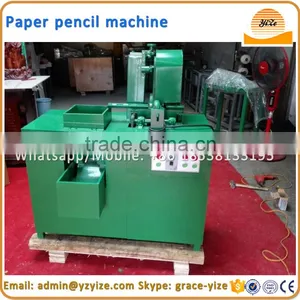 Automatic Waste Paper Pencil Making Machine Pencil Eraser Machine in Cheap Price thumbnail-1