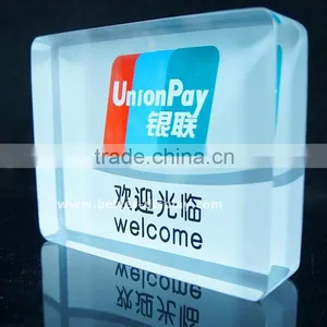 Clear Acrylic Nameplate Material thumbnail-4