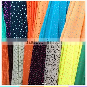 2014 New Design Diamond Leopard Design Digital Chifffon Fabric for Clothing thumbnail-1