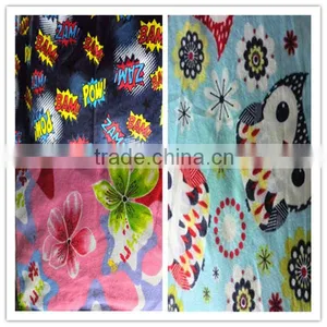 Children Serge Printing Two Side Brushed Cotton Flannel thumbnail-1