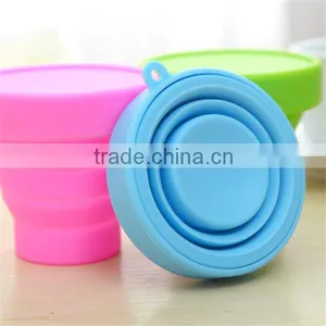 Portable Foldable Silicone Cup,factory Directly thumbnail-2