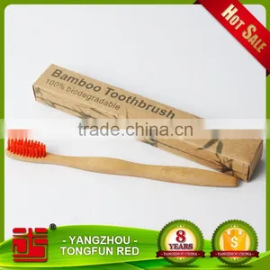 100% Eco-friendly Health Natural Bamboo Charcoal Toothbrush thumbnail-4