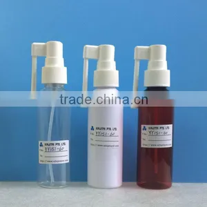 60ml Cosmo Bullet Shape PET Oral Spray Bottle thumbnail-6