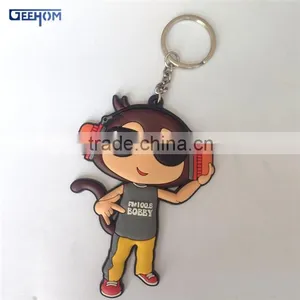 3d Cartoon Pvc Figure Keychain thumbnail-6