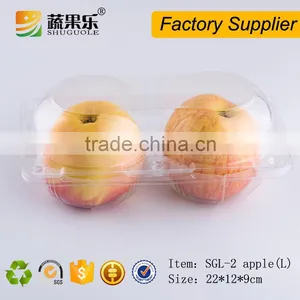 Customized Apple Fruit Packaging Box With 2 Cells thumbnail-3