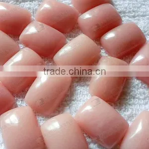 Rectangle Shaped Pink Opal Cabochons thumbnail-1