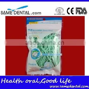 Plastic Dental Toothpicks Dental Care Dental Floss Pick FDA Approved thumbnail-2