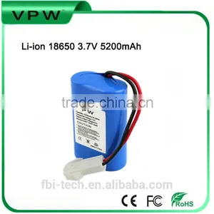 Ce FCC MSDS ROHS Certification Proved 5200mah 3.7V Original Li-ion Battery thumbnail-1