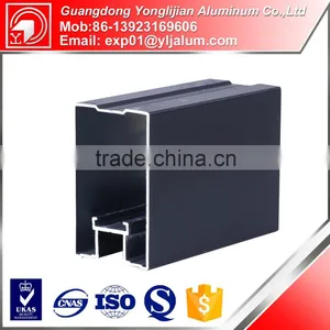 Manufacturer OEM Aluminium Wardrobe Extrusion Profiles for Closet Door thumbnail-4