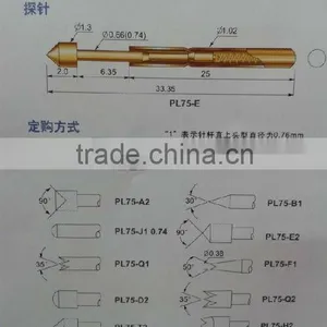 Customized 8pin Probe Plug Type Pogo Pin Magnetic Connector, Connector Probes With Shrapnel thumbnail-6