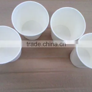 Paper Material and Cup Type Coffee Paper Cups Plain White Paper Cup thumbnail-2