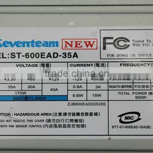 ST-600EAD-35A 600W Power Supply With Warranty thumbnail-1