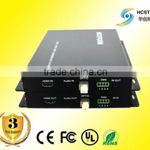 HC3511 HDMI Video Fiber Optic Transceiver + Stereo Audio thumbnail-1