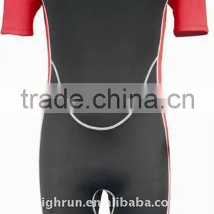 (Hot Selling)Men's Shorty Sleeve Neoprene Surfing Suit thumbnail-1