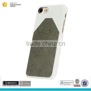 Spice Mobile Phone Cover for Iphone 7 White Cement Case Factory Price thumbnail-2