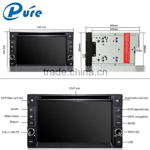 Double Din Car Player 6.2 Inche GPS Car Player Bluetooth DVD Car Player Universal Player thumbnail-6