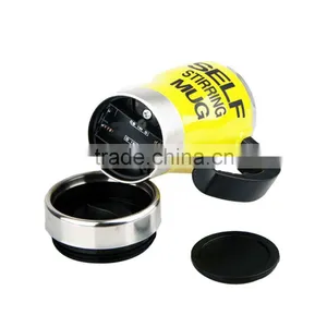Self Stirring Coffee Mug Wholesale Stainless Steel Coffee Mug Print Thermal Mug thumbnail-2