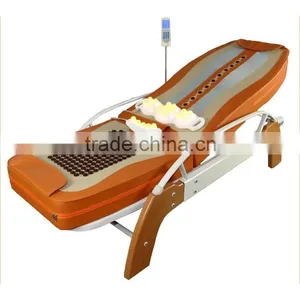 XT-168-1D MP3 Music Medical Automatic Infrared Therapy Heating Portable Thai Roller Hot Stone Electric Thermal Jade Massage Bed thumbnail-4