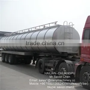 Stainless Steel Milk Transport Tank , Milk Tank thumbnail-4