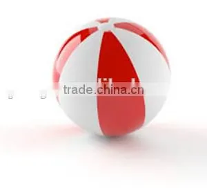 Colourful Plastic Beach Inflatable Ball With Six Panels thumbnail-3