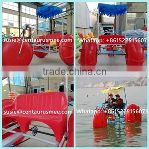 Antirust Salt Water Use Amusement Park Aquatic Bike Tricycle With Fast Delivery thumbnail-3