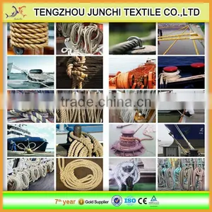 Junchi 100% Polyester Tenacity High Polyester Mooring Rope thumbnail-3