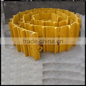 C A T D9H Track Shoe Assembly Track Groups Track Link Assy With Plate thumbnail-1