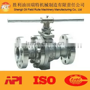 ANSI B16.34 Flanged Ball Valve With ISO5211 Direct Mounting Pad thumbnail-1