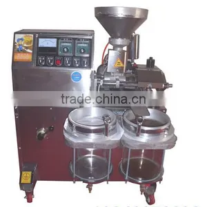 1.5kw Electric Stainless Steel Screw Peanut Sesame Bean Oil Press Machine thumbnail-1