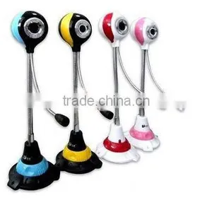 Webcam With Flexible Neck USB With Mic 5.0 Computer Notebook Camera New PC thumbnail-1