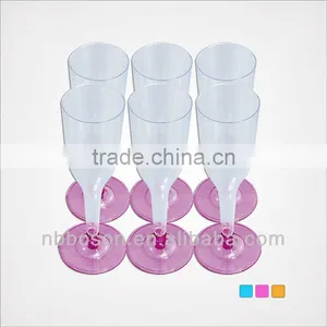 6 Pcs Plastic Goblet Set thumbnail-1