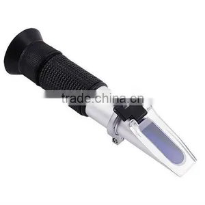 Portable Handheld Wine Grape Alcohol Design Refractometer 0-40% Brix 0-25% VOL With ATC thumbnail-4