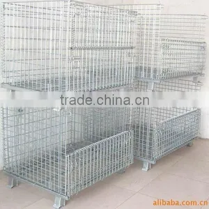 Perdurable Warehouse Folding Steel Storage Cage thumbnail-2