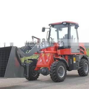 New ER10 CE Tractor Mini Wheel Loader With Quick Hitch for Sale thumbnail-4