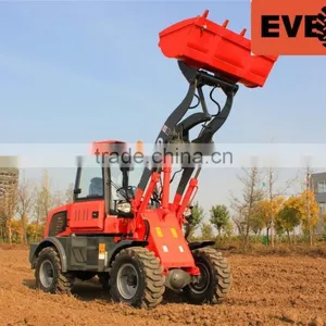 Everun New ER10 Small Wheel Loader CE Certificated With Snow Bucket/snow Blade thumbnail-4