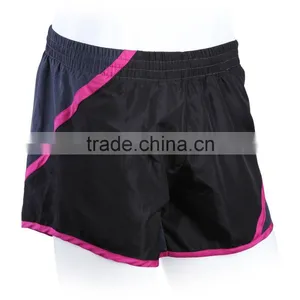 Polyester Loose High Waist Sweat Absorbing and Quick-drying Sport Shorts for Female Running Biking Sports Yoge thumbnail-2