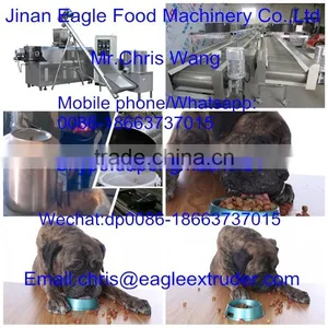 Extrusion Dry Pellet Lovely Dog Food Making Machine thumbnail-1