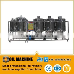 Small Crude Degummed Rapeseed Oil Plant Oil Refining Machinery thumbnail-3