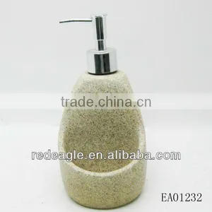 Professional Factory Hot Sale Sandstone Mouthwash Dispener for Wholesale thumbnail-1