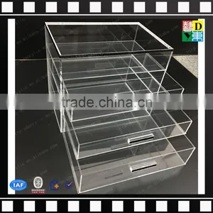 2016 Factory Direct Price Transparent Acrylic Lipstick Holder,custom Rotatable Makeup Organizer thumbnail-5