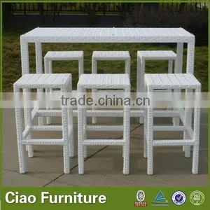 High Quality Synthetic Rattan Bar Stool thumbnail-3