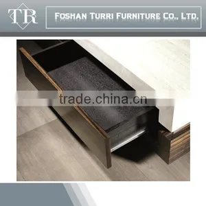 Modern Marble Top Wooden Center Table for Living Room Furniture thumbnail-6