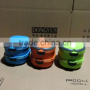 Stainless Steel18/8 Colorful Children Lunch Box/Tiffin Box/food Container With Mirror Polishing thumbnail-6